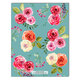Blue Floral Bunch Flat Note Cards Image 2 of 3